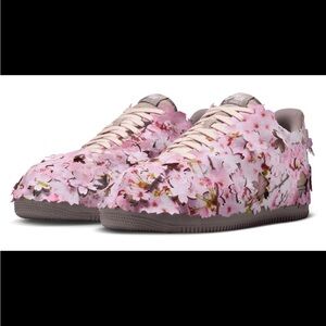 Nike Air Force 1 Cherry Blossom Spring Flowers Limited Edition Women’s Sz 9 1/2